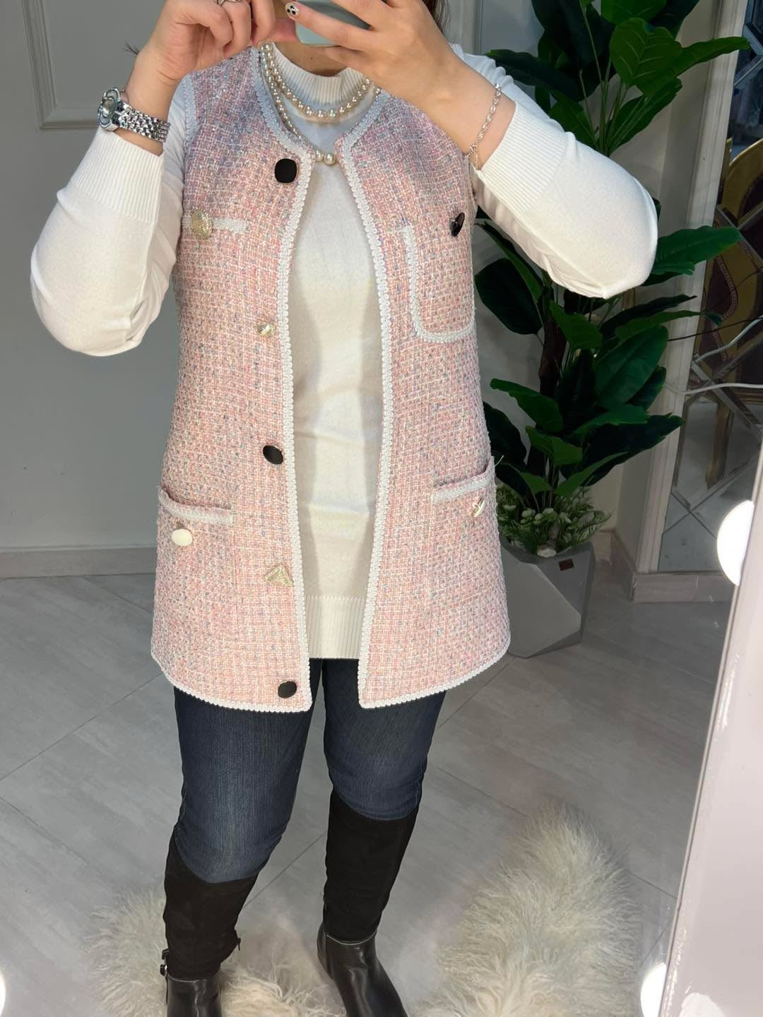 فيست  صوف  تويد زارا مبطن ستان