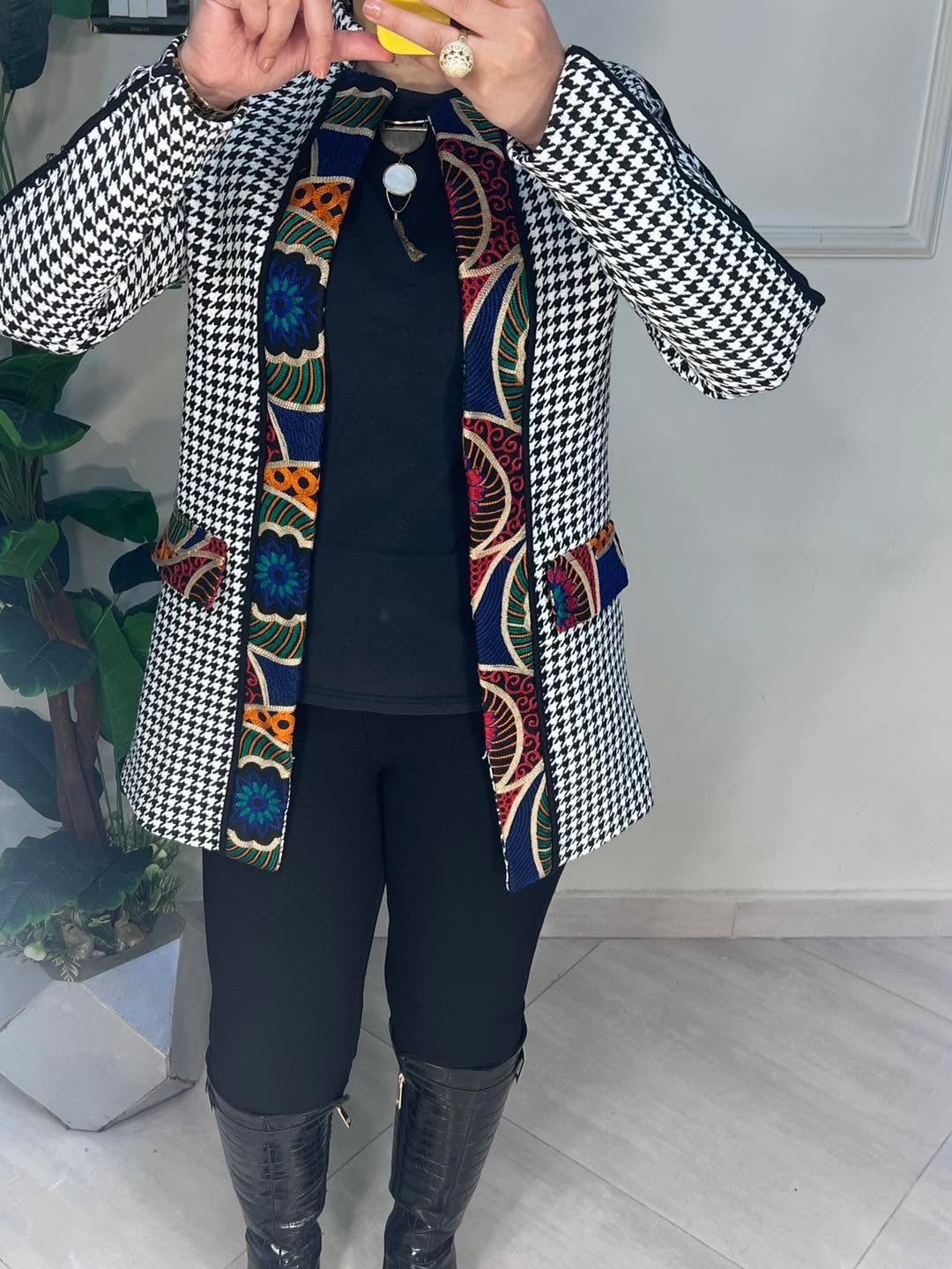 جاكيت صوف مبطن ستان