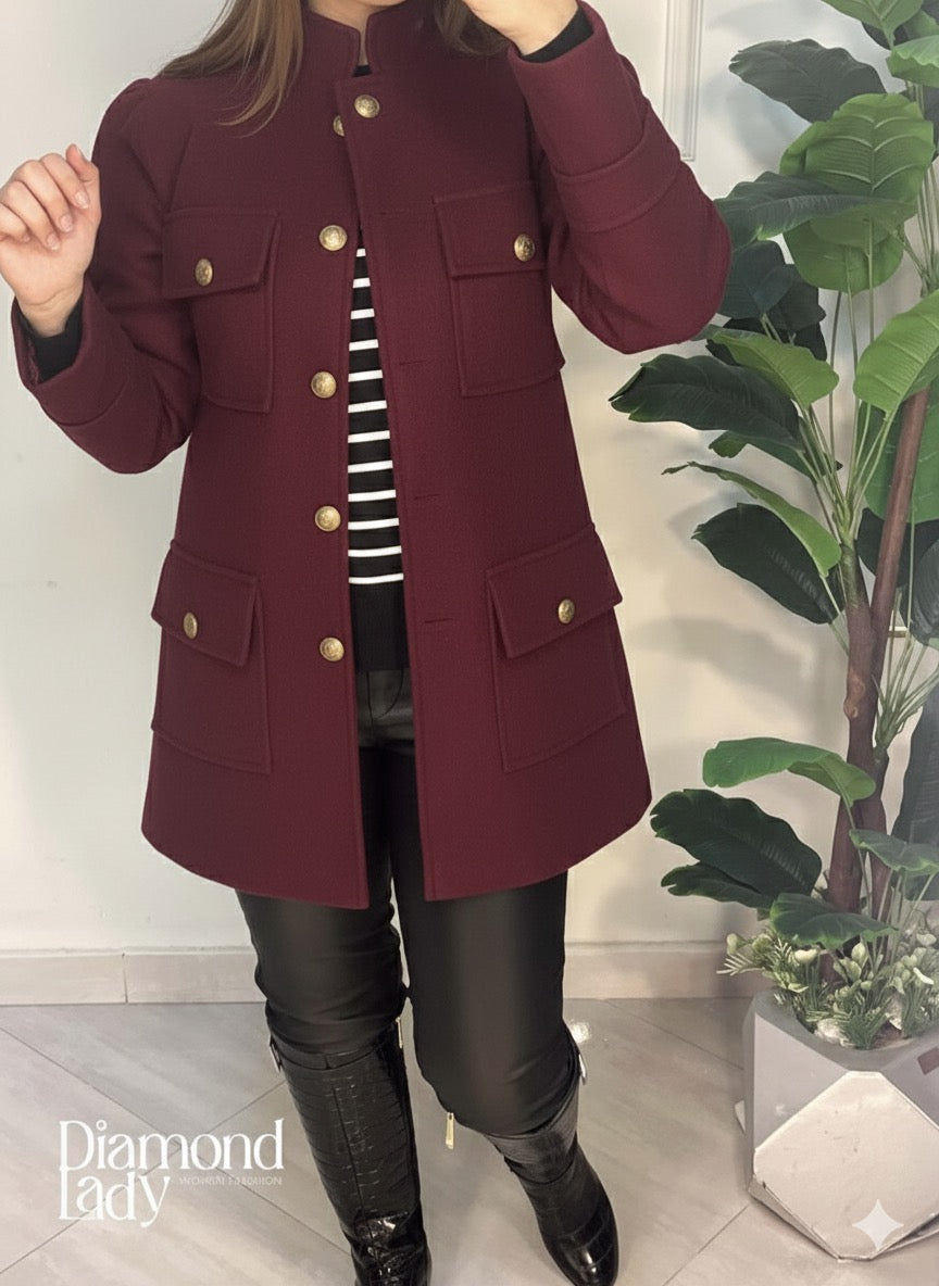 جاكيت صوف مبطن ستان