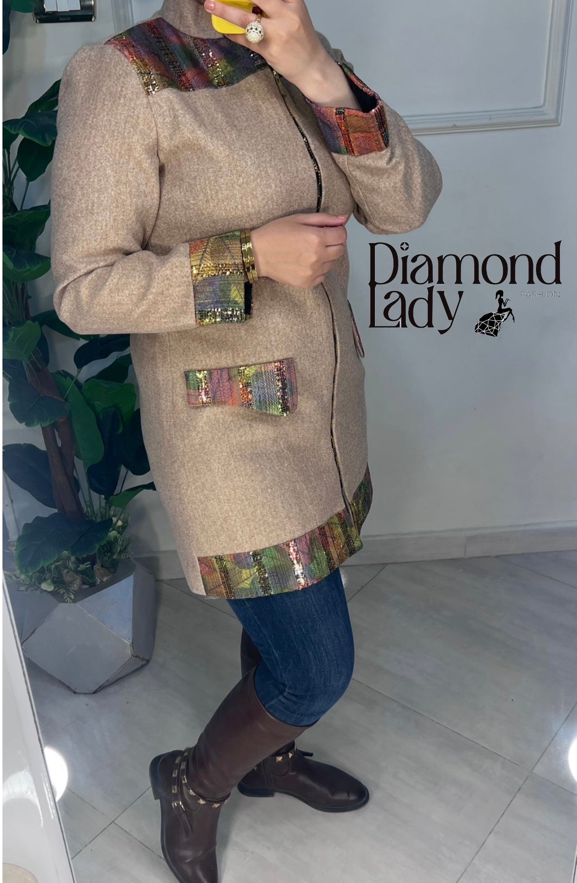 جاكيت صوف مبطن ستان مطعم باليكار هندي