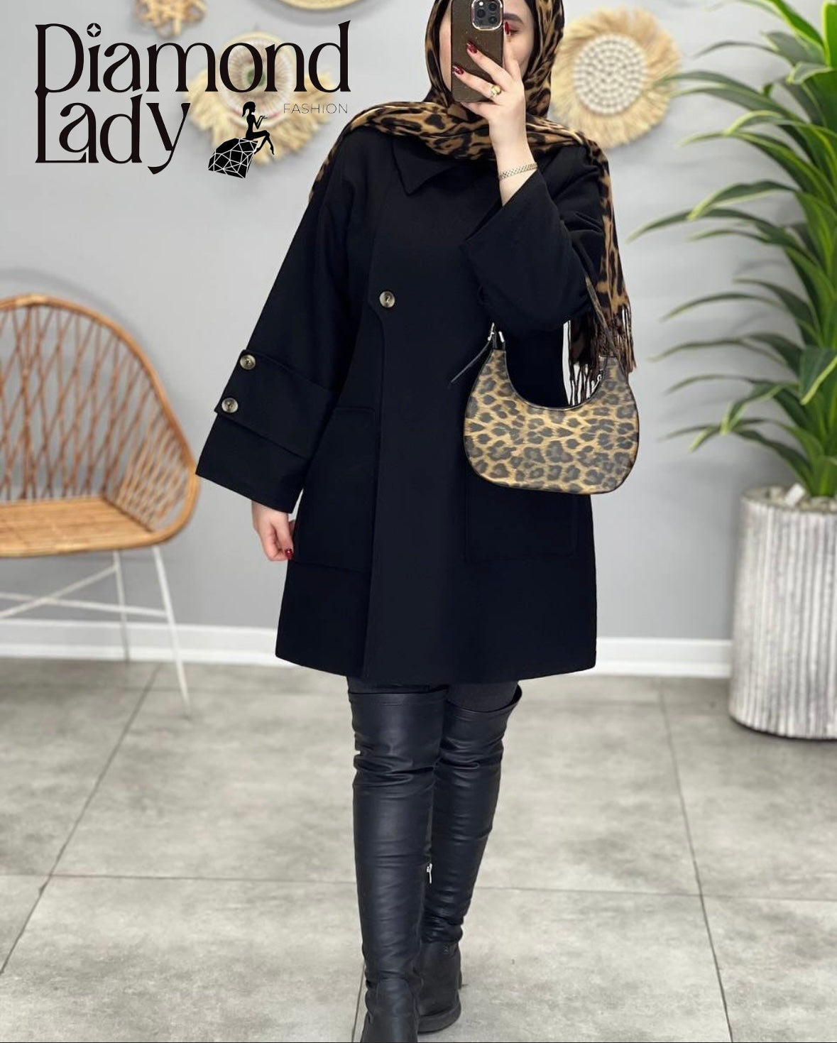 جاكيت صوف مبطن ستان 0255