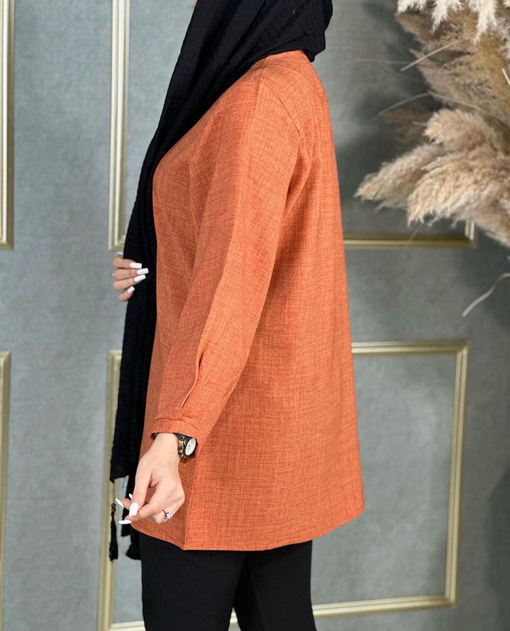 بلوزة كتان اسباني