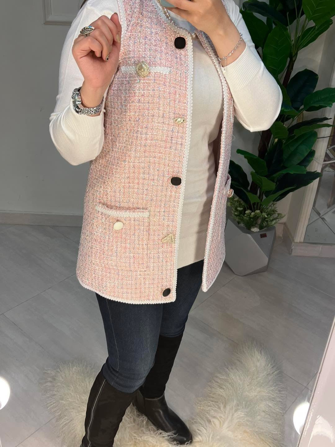 فيست  صوف  تويد زارا مبطن ستان