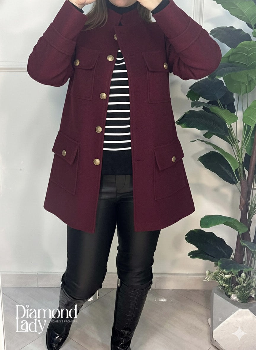 جاكيت صوف مبطن ستان