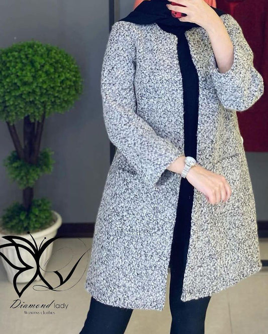 جاكيت صوف   مبطن ستان