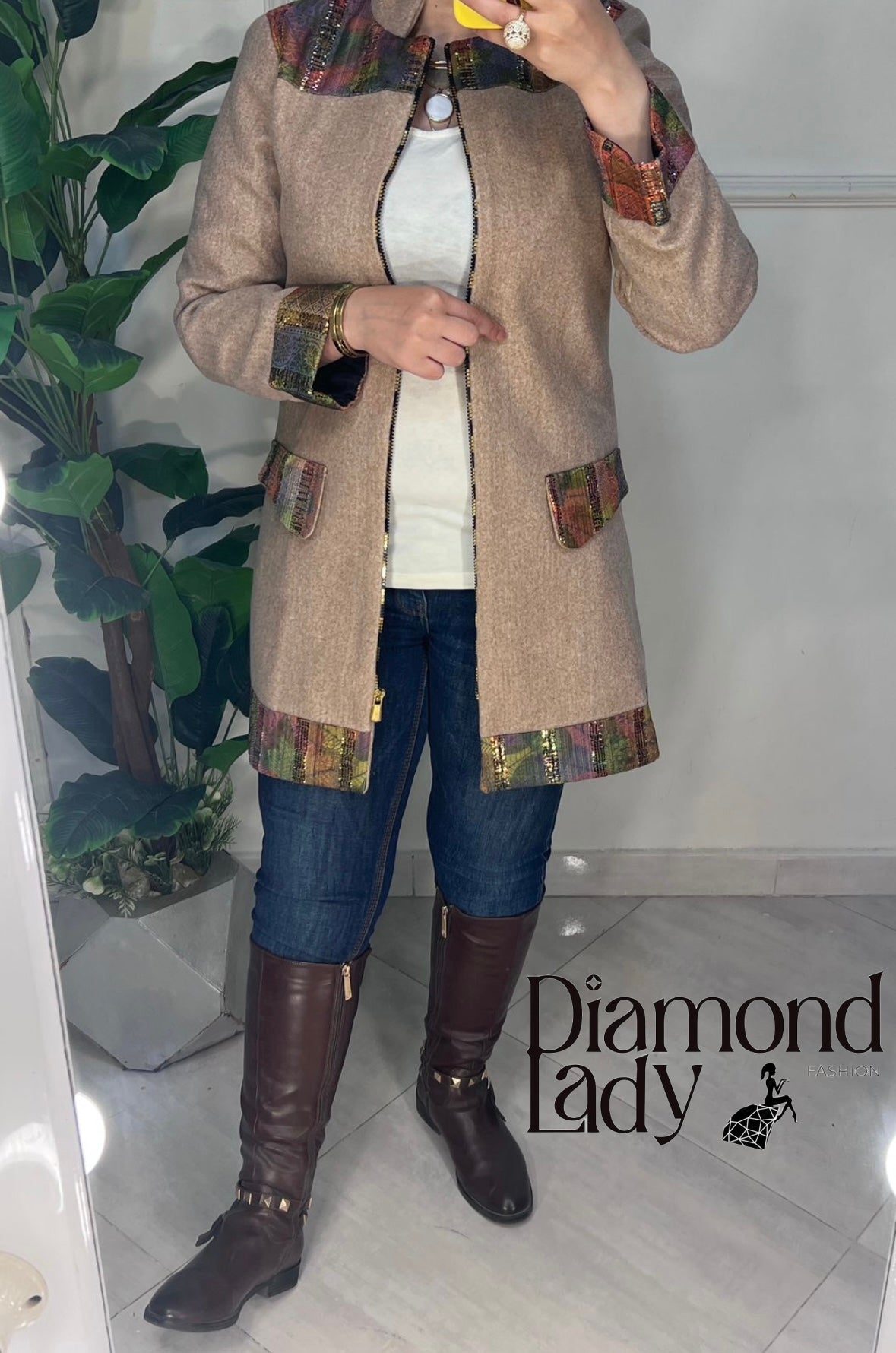 جاكيت صوف مبطن ستان مطعم باليكار هندي