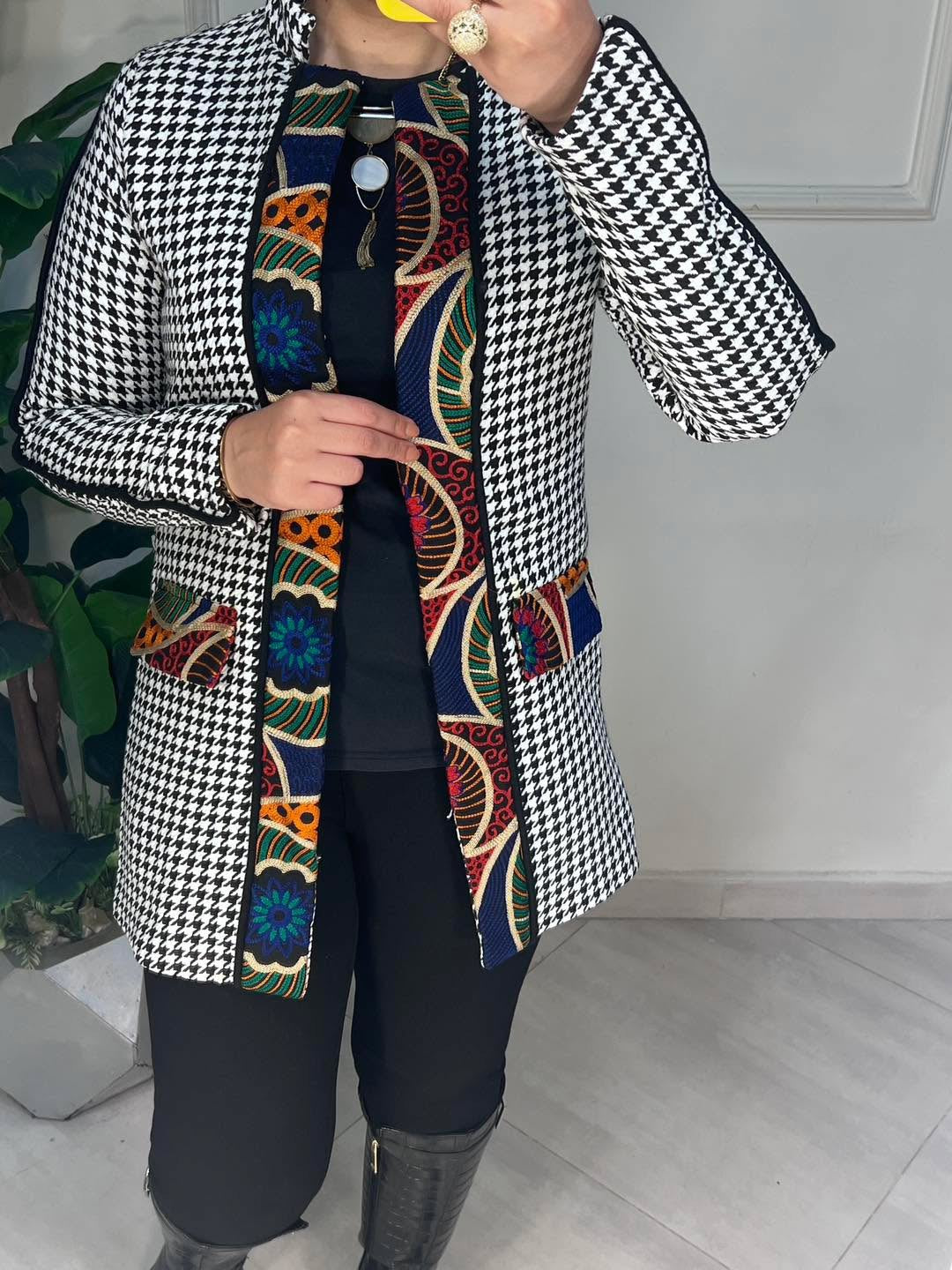 جاكيت صوف مبطن ستان