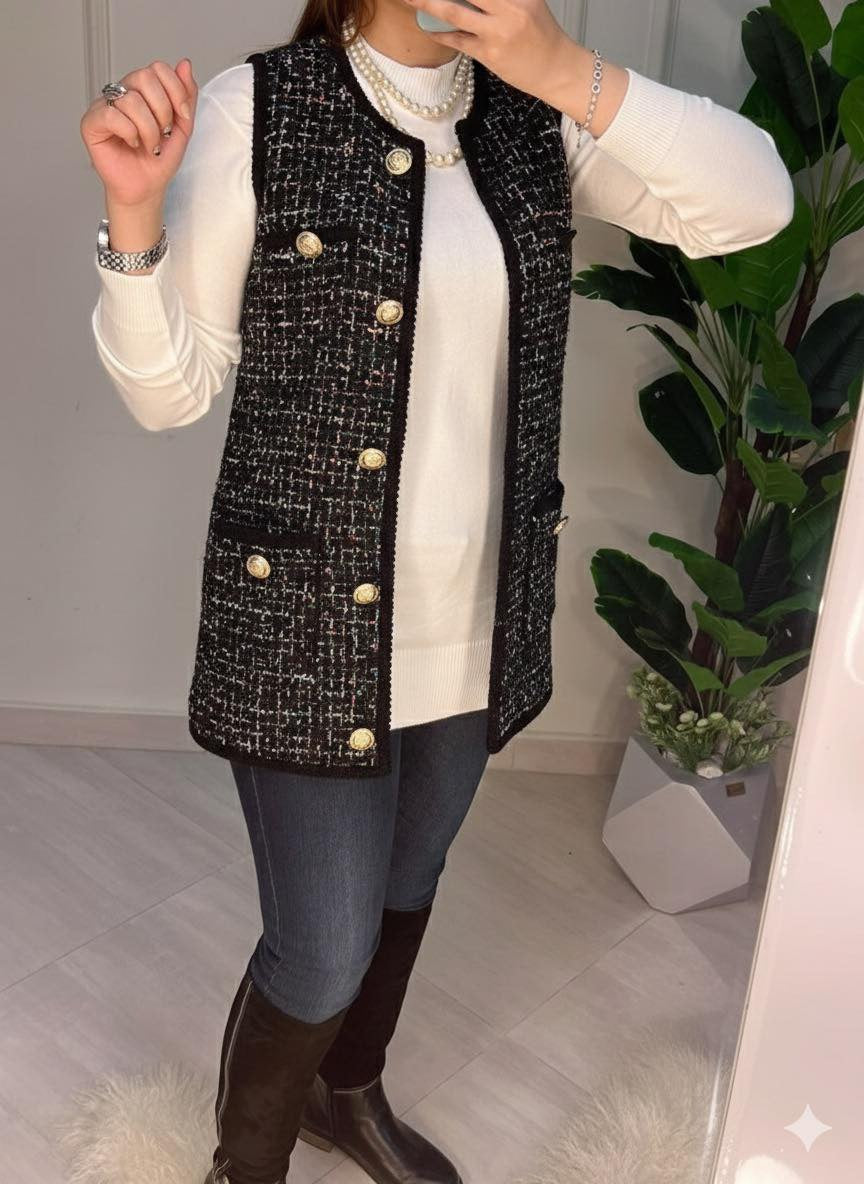 فيست  صوف  تويد زارا مبطن ستان