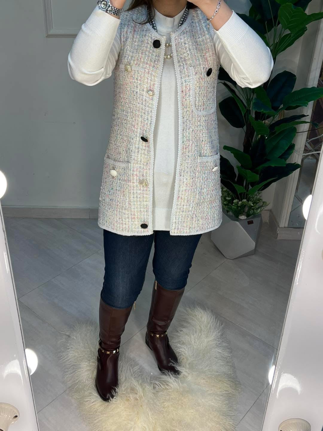 فيست  صوف  تويد زارا مبطن ستان