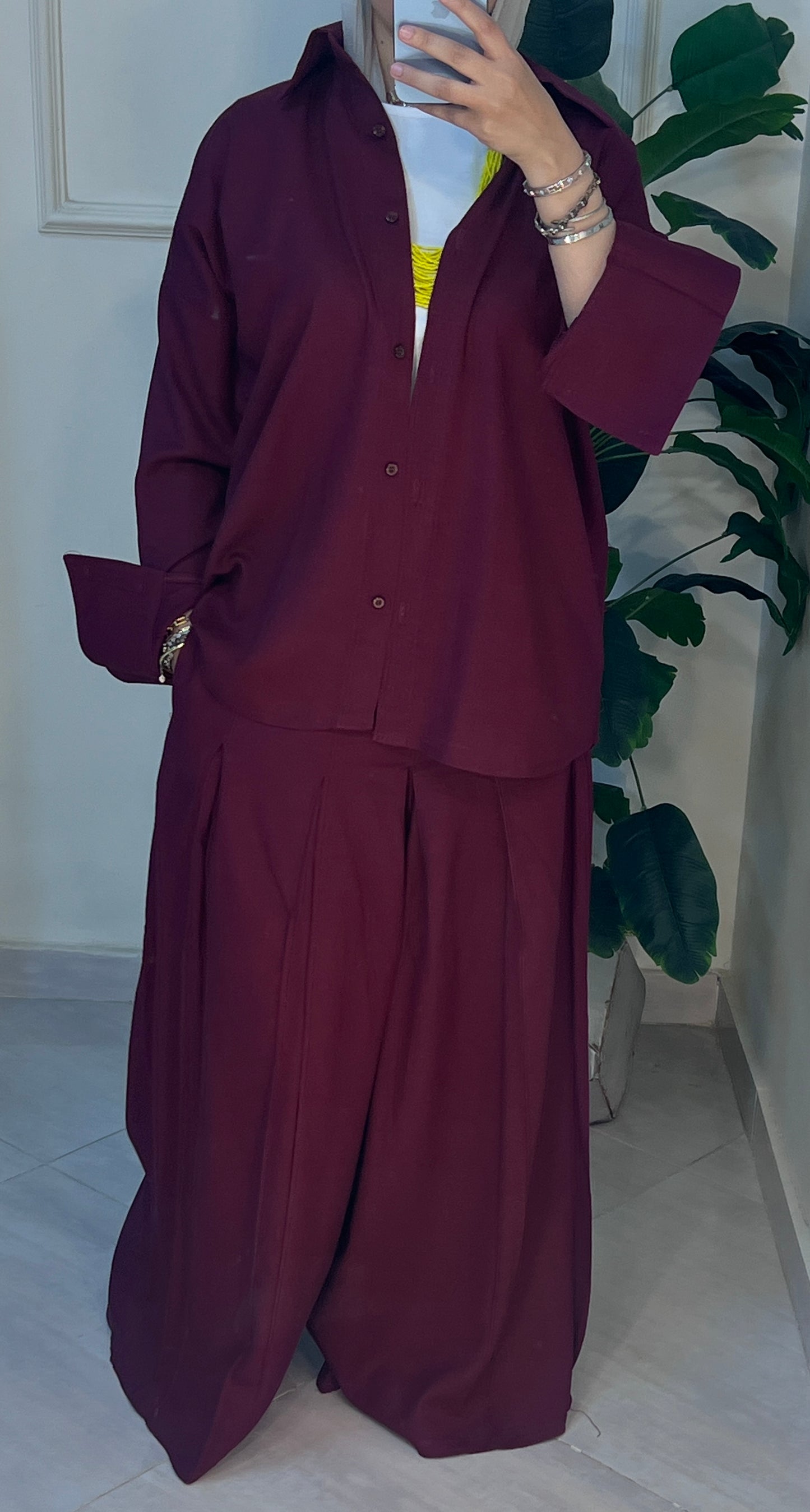 سوت صيفي كتان