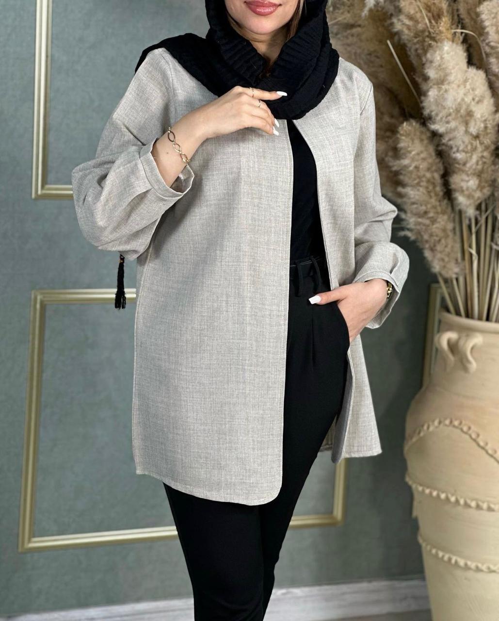 بلوزة كتان اسباني